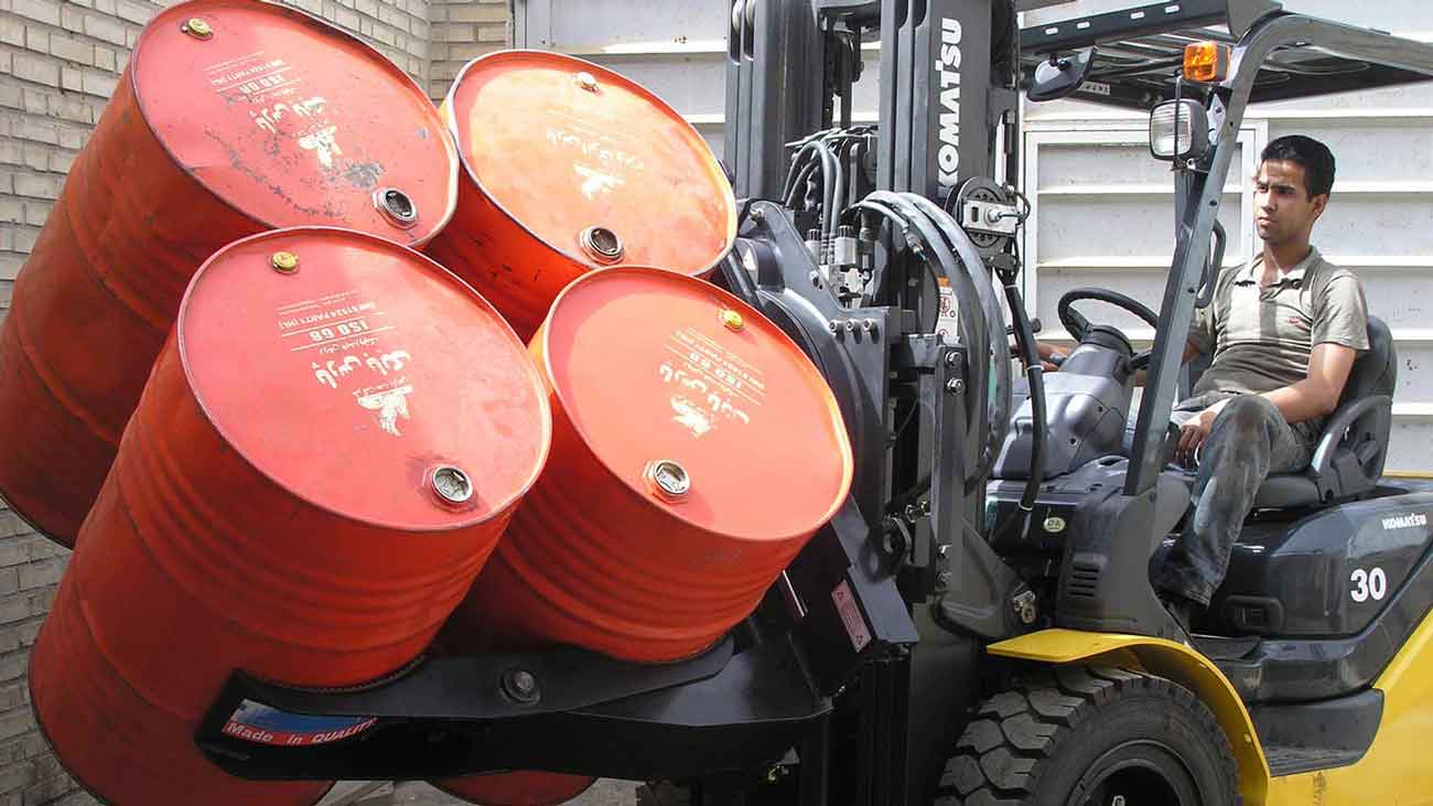 بشکه گیر لیفتراک بشکه گیر لیفتراک