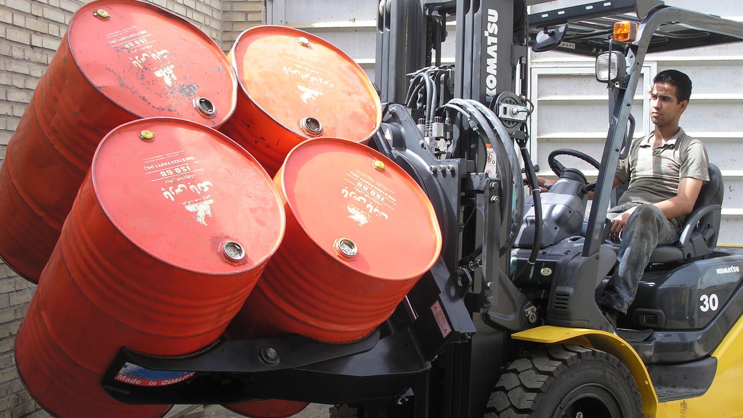 بشکه گیر لیفتراک ایران کلمپ